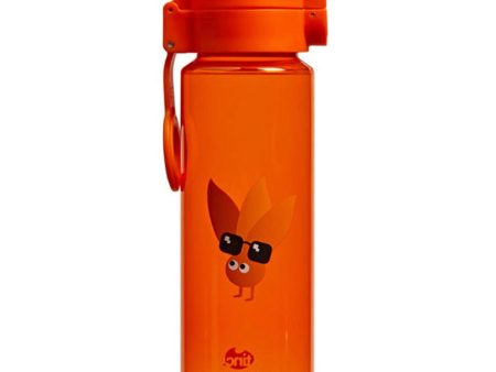 Flip and Clip Water Bottle - Orange | Leak Proof Online