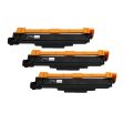 Compatible 3 x TN253BK Black Toner Cartridge - for use in Brother Printers Discount