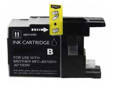 Compatible Premium Ink Cartridges LC77BK  Black Cartridge  - for use in Brother Printers Hot on Sale