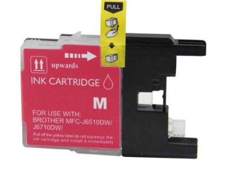 Compatible Premium Ink Cartridges LC77XLM High Capacity  Magenta Cartridge  - for use in Brother Printers on Sale