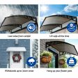 Window Awning Canopy | Outdoor | UV Patio | Rain Cover | Tawny | 1M X 2M Supply