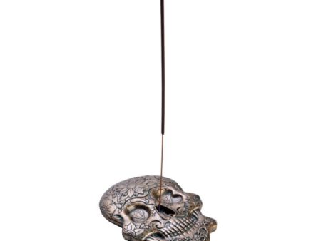 Candy Skull Incense Burner Discount