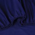 100% Egyptian Cotton Bed Sheets Set | 500TC | Navy Blue | Mega Queen 50cm Deep Online Hot Sale