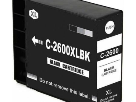 Compatible Premium Ink Cartridges PGI2600XLBK  XL Black Ink - for use in Canon Printers on Sale