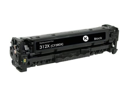 Compatible Premium Toner Cartridges 312X  Hi Yield Black Toner (CF380X) - for use in HP Printers For Cheap