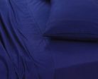 100% Egyptian Cotton Bed Sheets Set | 500TC | Navy Blue | Double For Discount