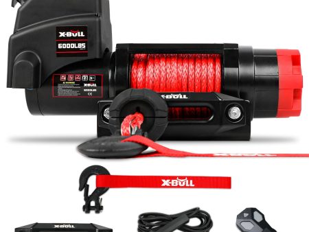 Electric Winch | 6000LBS 12V | BOAT Synthetic Rope Wireless Remote 4WD ATV UTV For Cheap