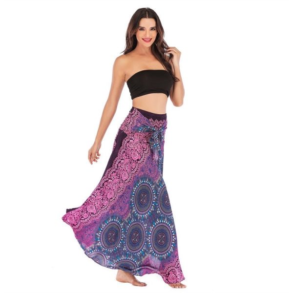 Women s Pink Versatile Bohemian Skirt Dress | Dual Purpose | Free Size Online Sale