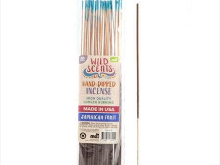 Wild Scents Jamaican Fruit Incense Sticks 40pcs Hot on Sale