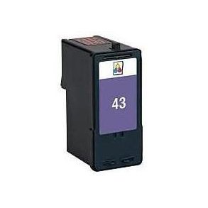 Compatible Premium Ink Cartridges No.43 (18Y0143) 3C Remanufactured Inkjet Cartridge - for use in Lexmark Printers Online Hot Sale