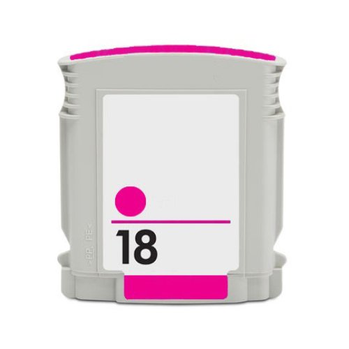 Compatible Premium Ink Cartridges 18  Magenta Ink Cartridge - for use in HP Printers Supply