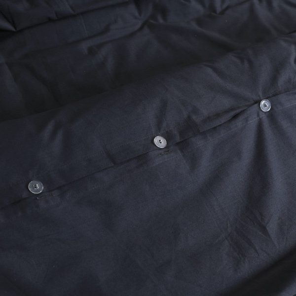 Egyptian Cotton Quilt Cover Set | 500TC | Charcoal | Queen Online now