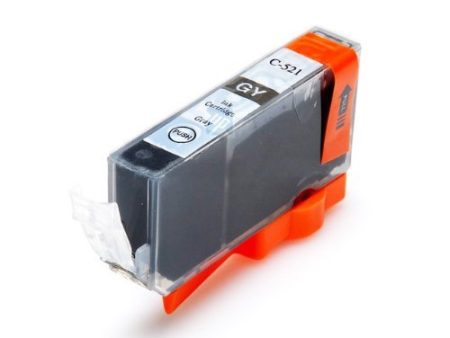 Compatible Premium Ink Cartridges CLI521GY  Grey Ink - for use in Canon Printers Discount