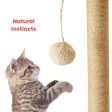 130cm Wooden Cat Tree | Beige Cheap