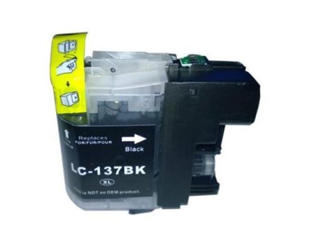 Compatible Premium Ink Cartridges LC137XL  Hi Yield Black Cartridge  - for use in Brother Printers Online