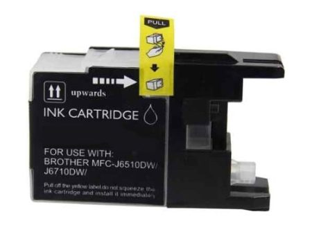 Compatible Premium Ink Cartridges LC40 LC71 LC73 LC75 BK Black  Inkjet Cartridge - for use in Brother Printers Discount