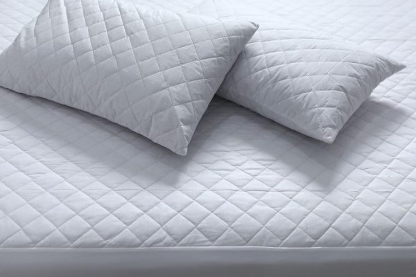 100% Cotton King Size Waterproof Mattress Protector - Quilted Fully Fitted - 50cm Deep Online now