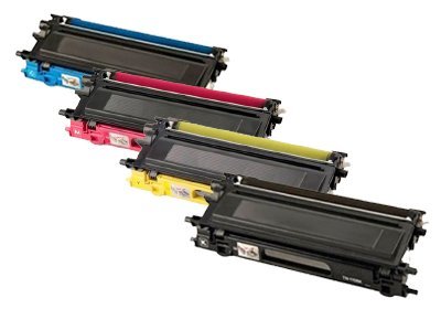 Compatible Premium TN348 BK C M Y  Toner Set of 4  - for use in Brother Printers Sale