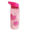 Flip Straw Water Bottle - Pink Supply