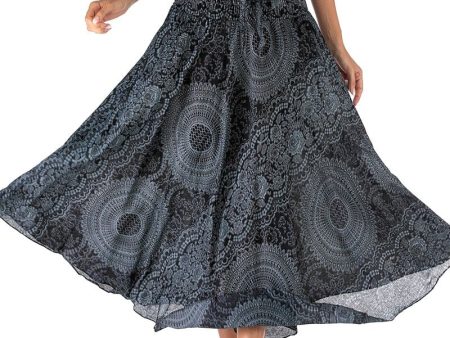 Women s Vintage Circular Versatile Bohemian Skirt Dress | Dual Purpose | Free Size Supply