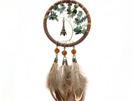 Beautiful French Dream Catcher With Feathers For Discount