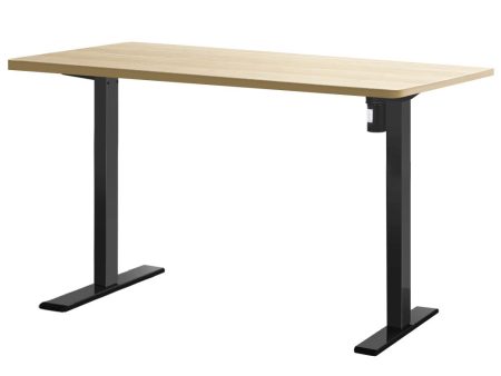 Electric Sit Stand Desk | Adjustable | 140cm | Black Oak For Discount