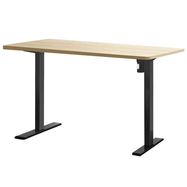 Electric Sit Stand Desk | Adjustable | 140cm | Black Oak For Discount