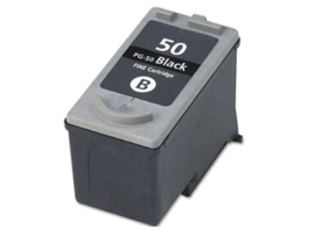 Compatible Premium Ink Cartridges PG50 Remanufactured High Yield Black Cartridge - for use in Canon Printers Online now