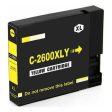 Compatible Premium Ink Cartridges PGI2600XLY  XL Yellow Ink - for use in Canon Printers For Sale