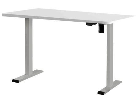 Adjustable Electric Sit-Stand Desk | Grey White Fashion