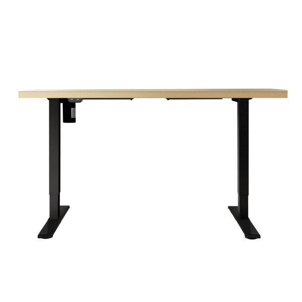 Electric Sit Stand Desk | Adjustable | 140cm | Black Oak For Discount