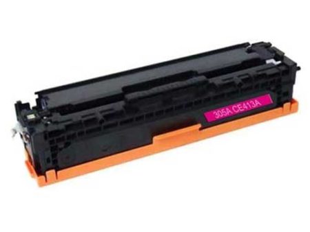 Compatible Premium Toner Cartridges 305A (CE413A)  Magenta Toner - for use in HP Printers Fashion