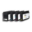 Compatible Premium Ink Cartridges 950XL  Ink Set of 4 (Bk C M Y) - for use in HP Printers Online Sale