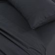 King Bed Sheets Set | 100% Egyptian Cotton | 500TC | Charcoal For Cheap