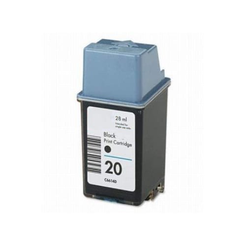 Compatible Premium Ink Cartridges 20  Black Cartridge - for use in HP Printers Hot on Sale