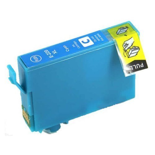 Compatible Premium Ink Cartridges 220XLC  High Yield Cyan Cartridge - for use in Epson Printers Fashion