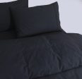 Egyptian Cotton Quilt Cover Set | 500TC | Charcoal | Queen Online now