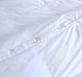 100% Egyptian Cotton 500TC White Single Quilt Cover Set on Sale