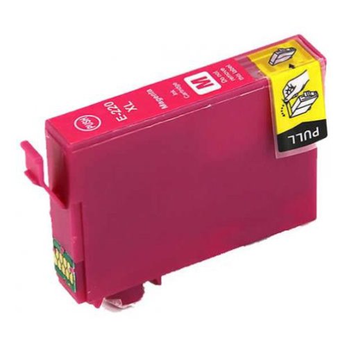 Compatible Premium Ink Cartridges 220XLM  High Yield Magenta Cartridge - for use in Epson Printers Hot on Sale