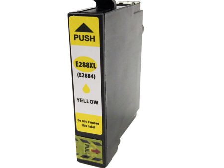 Compatible Premium Ink Cartridges T288XL (C13T306492)  Yellow High Yield Inkjet Cartridge - for use in Epson Printers Online now