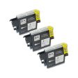 Compatible Premium Ink Cartridges LC39BK  Black Triple Pack - for use in Brother Printers on Sale