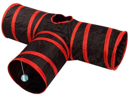 Cat Tunnel | 4 Holes | Red Hot on Sale