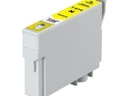 Compatible Premium Ink Cartridges T0814N Yellow  Inkjet Cartridge - for use in Epson Printers Online Sale