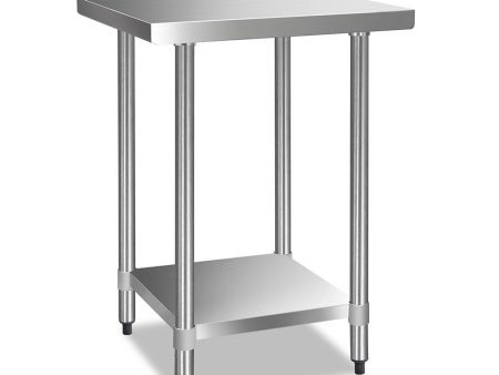 Stainless Steel Kitchen Bench | 610 x 610mm Commercial Online