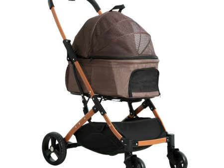 Pet Stroller | i.Pet | Dog Pram | Large Cat Carrier | Travel Pushchair | Foldable | 4 Wheels Sale