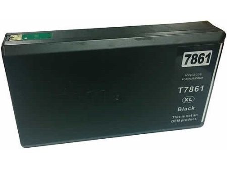 Compatible Premium Ink Cartridges T7861XL High Yield Black  Inkjet Cartridge - for use in Epson Printers Supply