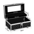 Cosmetic Beauty Makeup Carry Case with Mirror | Diamond Black on Sale