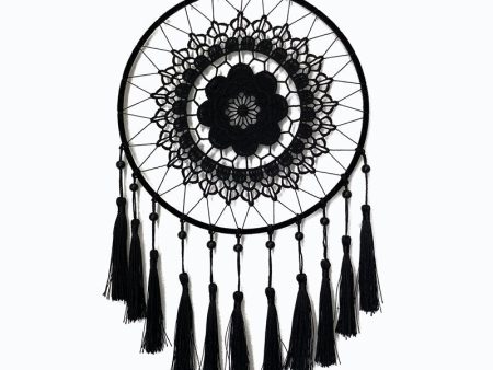 Dream Catcher White and Black - 40cm Sale