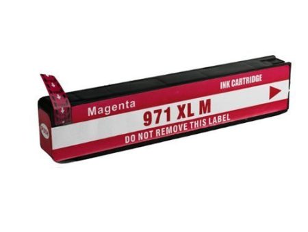 Compatible Premium Ink Cartridges 971XLM High Yield Magenta Remanufacturer  Inkjet Cartridge - for use in HP Printers on Sale