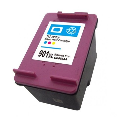 Compatible Premium Ink Cartridges HP901XLC High Yield 3C Remanufactured Inkjet Cartridge - for use in HP Printers Supply